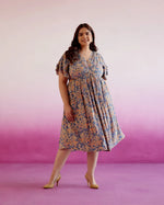 Load image into Gallery viewer, Ivy Floral Dress with cutouts