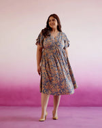 Load image into Gallery viewer, Ivy Floral Dress with cutouts