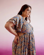 Load image into Gallery viewer, Ivy Floral Dress with cutouts