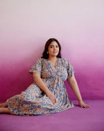 Load image into Gallery viewer, Ivy Floral Dress with cutouts