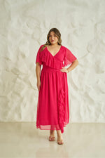 Load image into Gallery viewer, plus size clothing, curvy girl, plus size, plus size fashion, dresses, plus size dresses