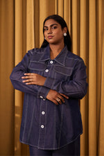 Load image into Gallery viewer, Adila Denim Co-ord Set