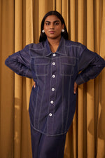 Load image into Gallery viewer, Adila Denim Co-ord Set