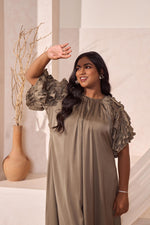 Load image into Gallery viewer, Anaya Satin Flowy Dress