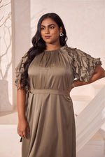 Load image into Gallery viewer, Anaya Satin Flowy Dress