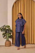 Load image into Gallery viewer, Bree Frilled Denim Co-ord Set