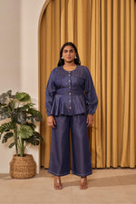 Load image into Gallery viewer, Carla Peplum Co-ord Set