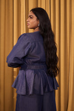 Load image into Gallery viewer, Carla Peplum Co-ord Set