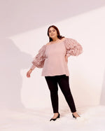 Load image into Gallery viewer, Carnation Ruffled Top