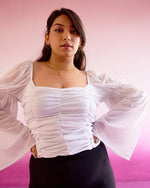 Load image into Gallery viewer, Lia Ruched Top