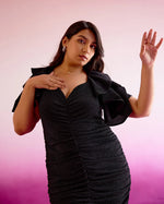 Load image into Gallery viewer, Luna Ruched BodyCon Dress