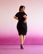 Load image into Gallery viewer, Luna Ruched BodyCon Dress