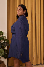 Load image into Gallery viewer, Mia Denim Shirt Dress