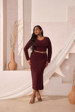 Load image into Gallery viewer, Reed Bodycon Co-ord Set