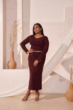 Load image into Gallery viewer, Reed Bodycon Co-ord Set