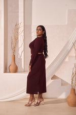 Load image into Gallery viewer, Reed Bodycon Co-ord Set