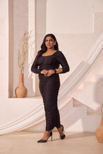 Load image into Gallery viewer, Sirena Ruched BodyCon Dress