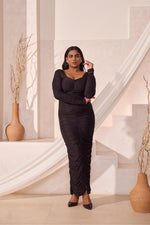 Load image into Gallery viewer, Sirena Ruched BodyCon Dress