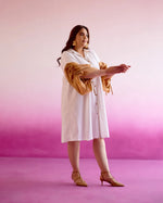 Load image into Gallery viewer, Willow Cotton Shirt Dress