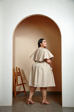 Load image into Gallery viewer, The Desert Sand Cape Dress