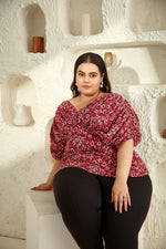 Load image into Gallery viewer, Poppy Chiffon Printed Top