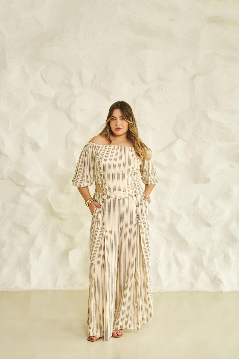 Isabella Box Pleat Pants – Sonsie