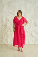 Load image into Gallery viewer, plus size clothing, curvy girl, plus size, plus size fashion, dresses, plus size dresses
