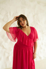 Load image into Gallery viewer, plus size clothing, curvy girl, plus size, plus size fashion, dresses, plus size dresses
