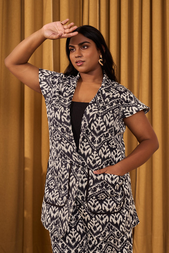Ebba Cap Sleeves Blazer Co-ord